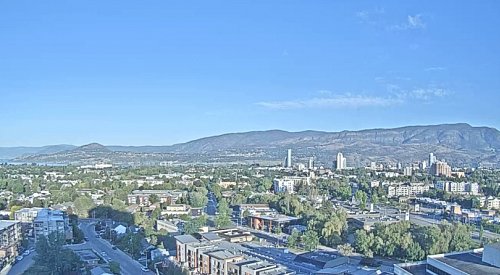 Kelowna weather: Sunny all day, high of 30ºC