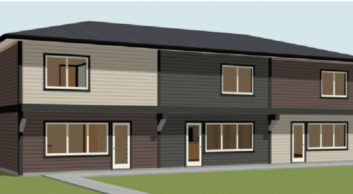 New rental units proposed for the back of a Rutland property