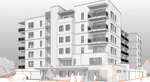 6-storey building with 69 units will replace shuttered Hadgraft Wilson Place in Kelowna
