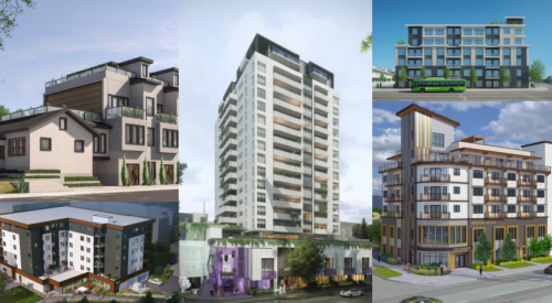 Kelowna's October public hearing: 5 housing projects totalling 320 units