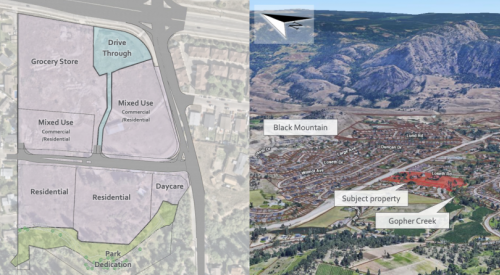 Major rezoning for Black Mountain Village Centre heads to council next week