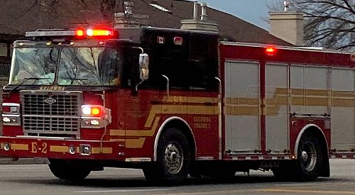 Crews use water from Mission Creek to douse suspicious fire near KLO construction site