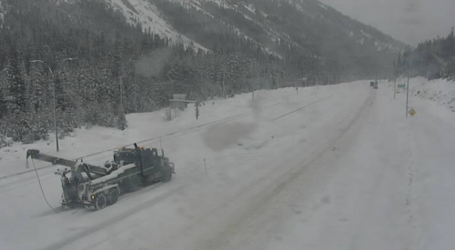 ‘Travel will likely be challenging’: Snowfall warning issued for Hwy 5, Hwy 3