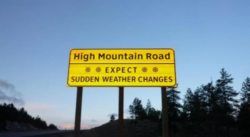 UPDATE: Snowfall warning remains for Hwy 3