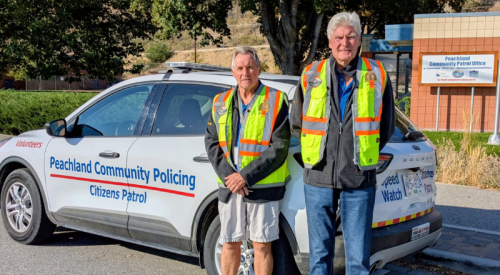 Okanagan policing volunteers help locate 2 stolen vehicles