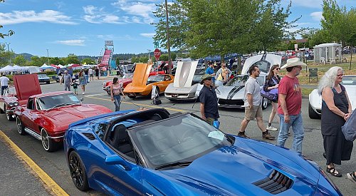 Downtown Kelowna road closed today for BC Corvette Club Show & Shine