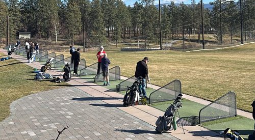 Central Okanagan driving ranges opening back up, golf courses to follow shortly?