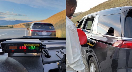 ‘Save on gas’ excuse doesn’t work for overcrowded minivan pulled over on Connector