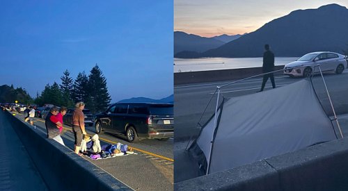 Motorists stranded on Sea to Sky Highway well into the night after fatal crash Sunday