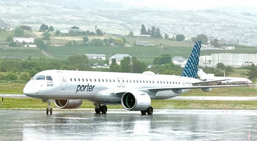 Porter's now jetting between Kelowna and Ottawa