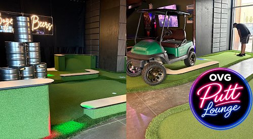 Trade the driver for a putter as Kelowna golf sim lounge transforms for the summer
