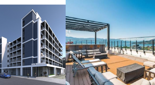 West Kelowna's tallest building gets 'topped off'