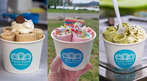 Kelowna’s Sweet Cloud Ice Cream Rolls makes move from food truck to storefront
